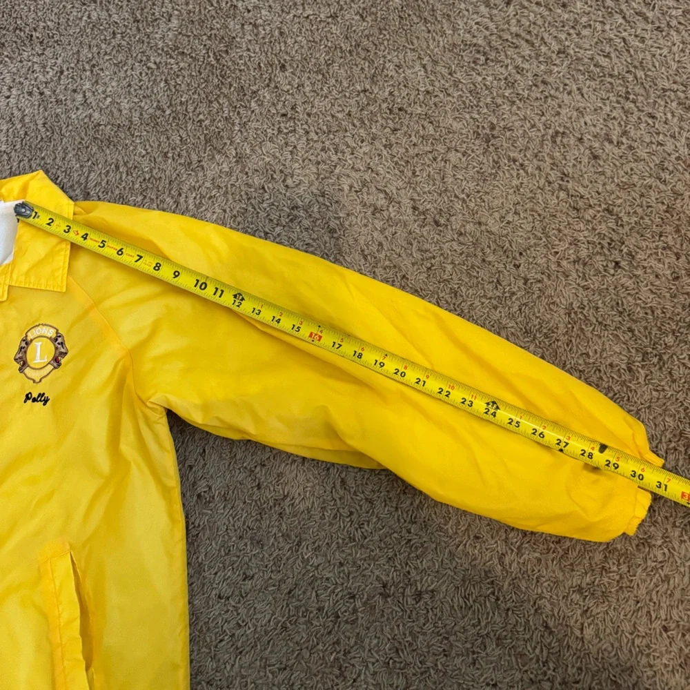 Vintage Hartwell Sports Yellow Lions International Ensenada Jacket size Medium